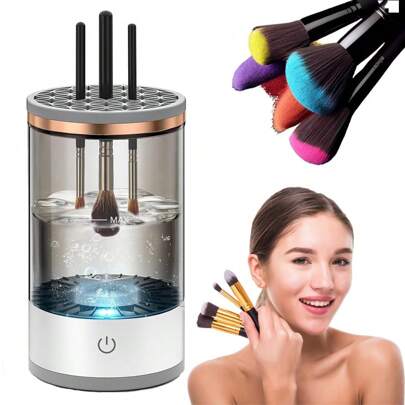 3 in 1 Electric Makeup Brush Cleaner With USB Charging